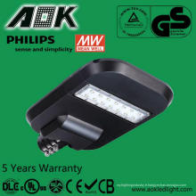 5 ans de garantie 40-280W LED Street Light, 140lm / W Mean Well Driverled Light